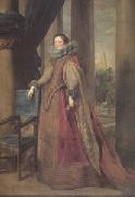Anthony Van Dyck Presumed Portrait of the Marchesa Geromina Spinola-Doria of Genoa (mk05) oil